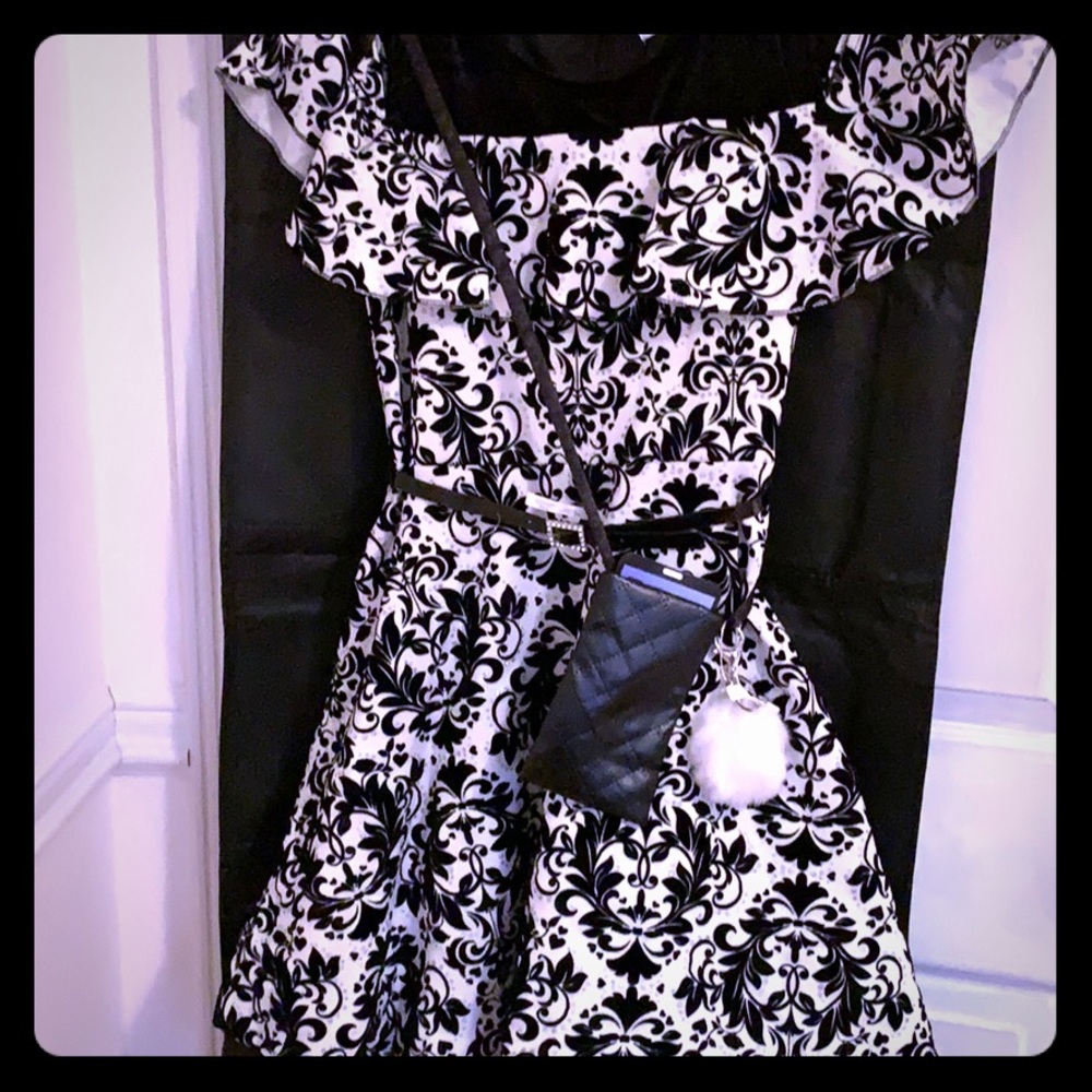 NWT. Knit works dress with accessories - Picture 1 of 5